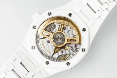 Royal Oak 41mm 15500 White Ceramic/Cer Blue Dial - Image 6