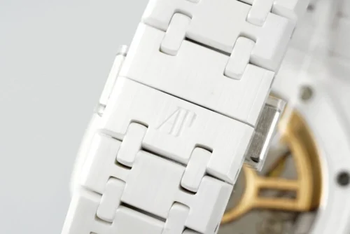 Royal Oak 41mm 15500 White Ceramic/Cer Blue Dial - Image 7