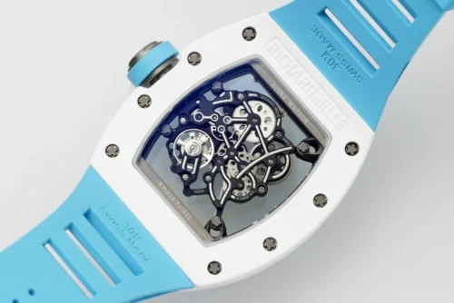 Richard Mille RM055 APSF Blue Cer/RU Skeleton Dial - Image 6