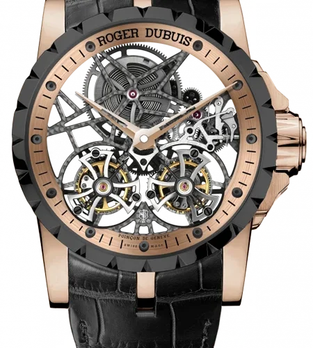 ROGER DUBUIS Skeletonised Double Flying Tourbillon