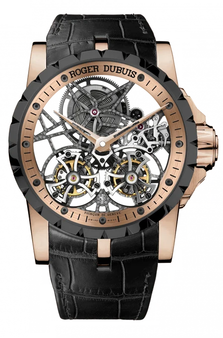 ROGER DUBUIS Skeletonised Double Flying Tourbillon