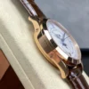 Patek Philippe Annual Calendar Rose Gold; Silvered Dial; Croc Band Super Clone - Image 5