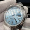 Rolex Day-Date 128236 Dial Ice Blue Weight 175gram QF Factory 40mm Super Clone - Image 3