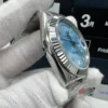 Rolex Day-Date 128236 Dial Ice Blue Weight 175gram QF Factory 40mm Super Clone - Image 6