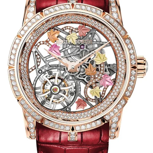ROGER DUBUIS Excalibur Brocéliande Rose Gold Watch