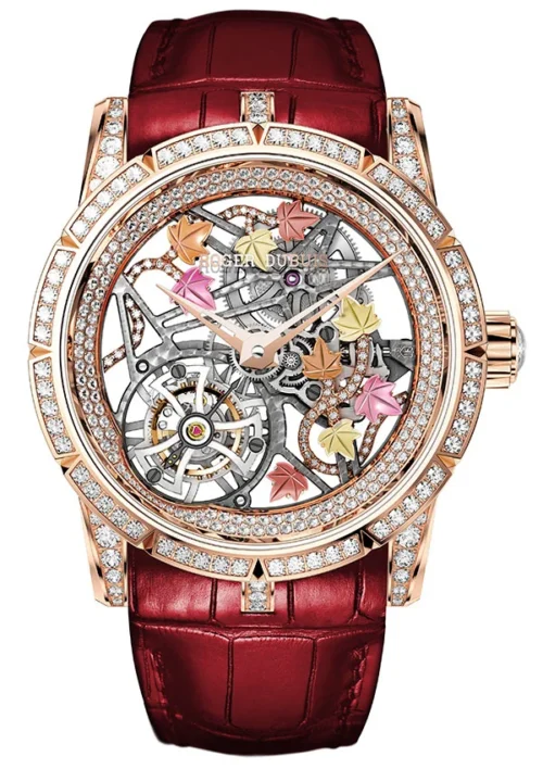 ROGER DUBUIS Excalibur Brocéliande Rose Gold Watch