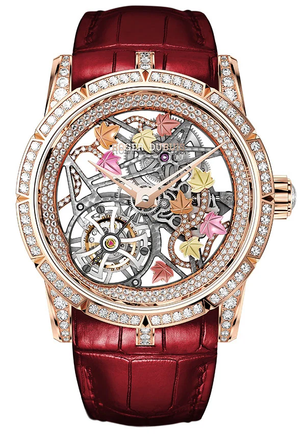 ROGER DUBUIS Excalibur Brocéliande Rose Gold Watch