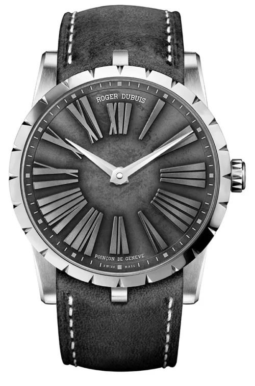 ROGER DUBUIS Excalibur 42 Silver Dial Watch