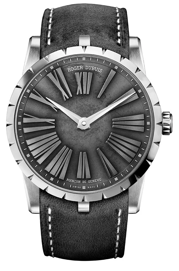 ROGER DUBUIS Excalibur 42 Silver Dial Watch