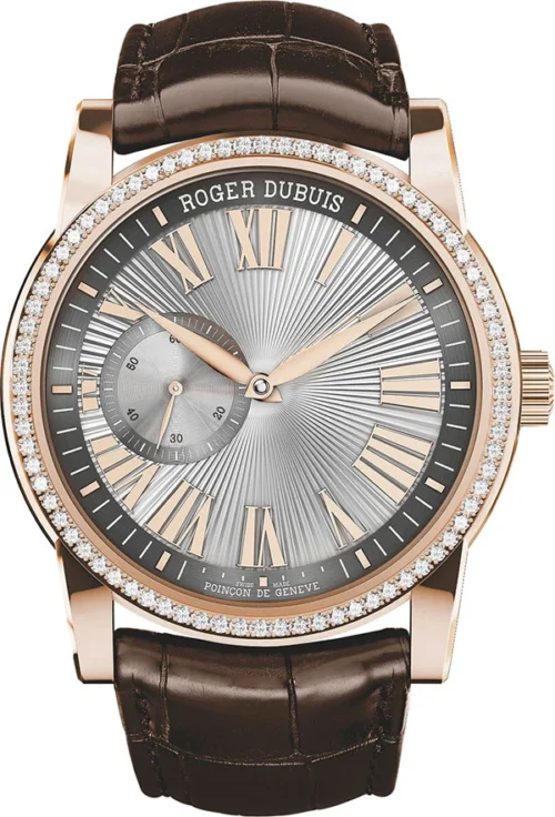 ROGER DUBUIS Hommage Automatic Rose Gold and Diamond Watch