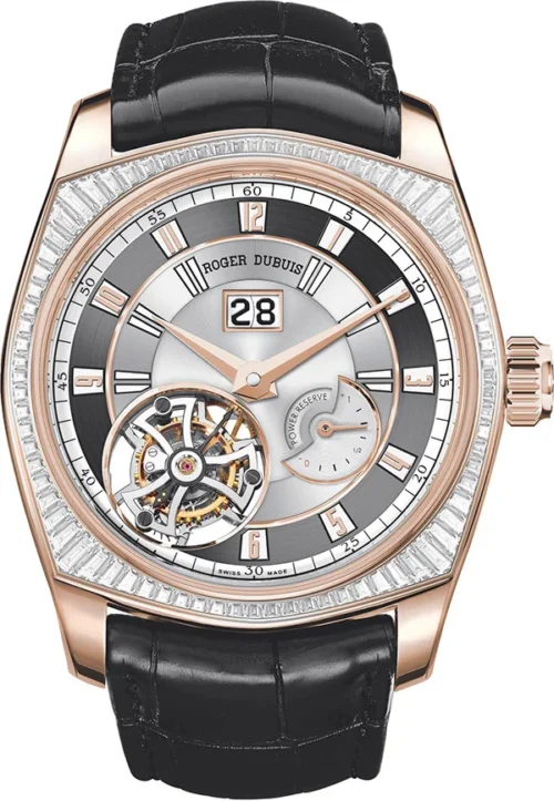 ROGER DUBUIS La Monégasque Rose Gold & Diamond Flying Tourbillon