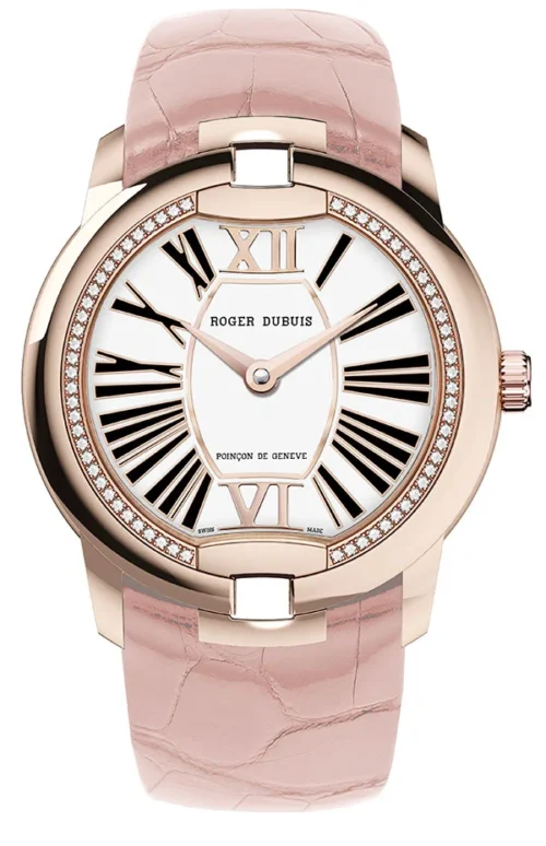 ROGER DUBUIS Velvet Rose Gold and Diamond Watch