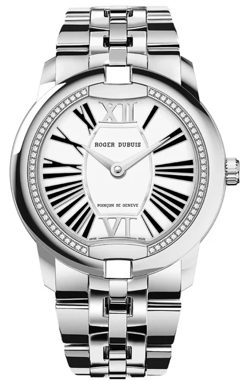 ROGER DUBUIS Velvet White Gold Bracelet Watch with Diamonds