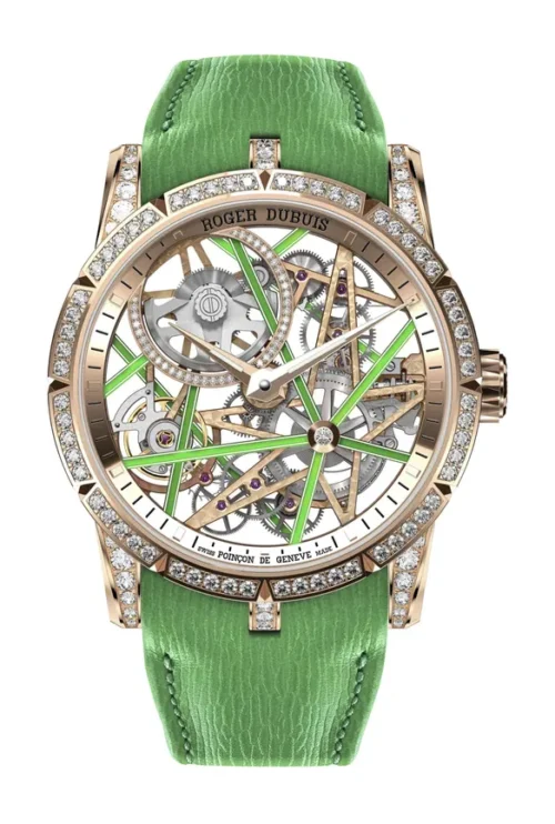 ROGER DUBUIS Excalibur Blacklight Pink Gold 42mm