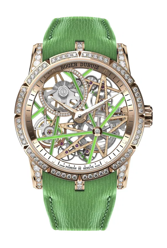 ROGER DUBUIS Excalibur Blacklight Pink Gold 42mm
