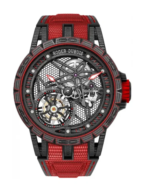 ROGER DUBUIS Excalibur Spider Carbon Skeleton Flying Tourbillon 45mm