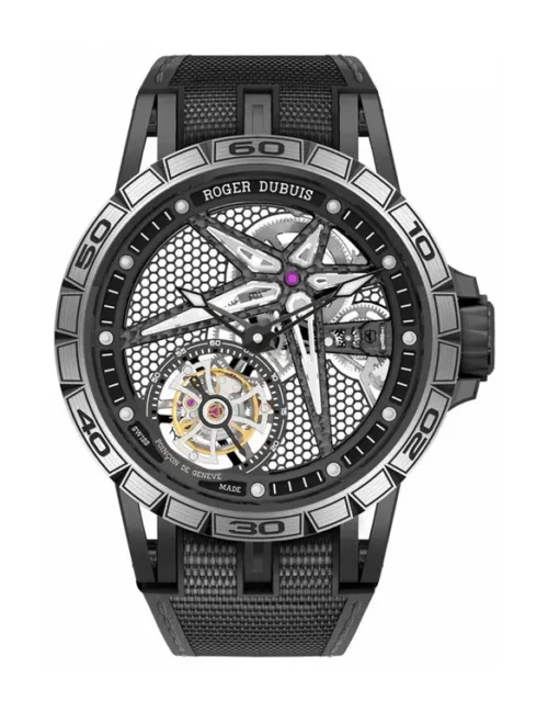 ROGER DUBUIS Excalibur Spider Black DLC 39mm Black