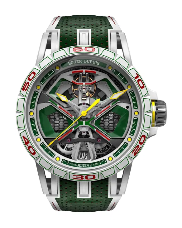 ROGER DUBUIS Excalibur Spider Huracán White MCF 45mm
