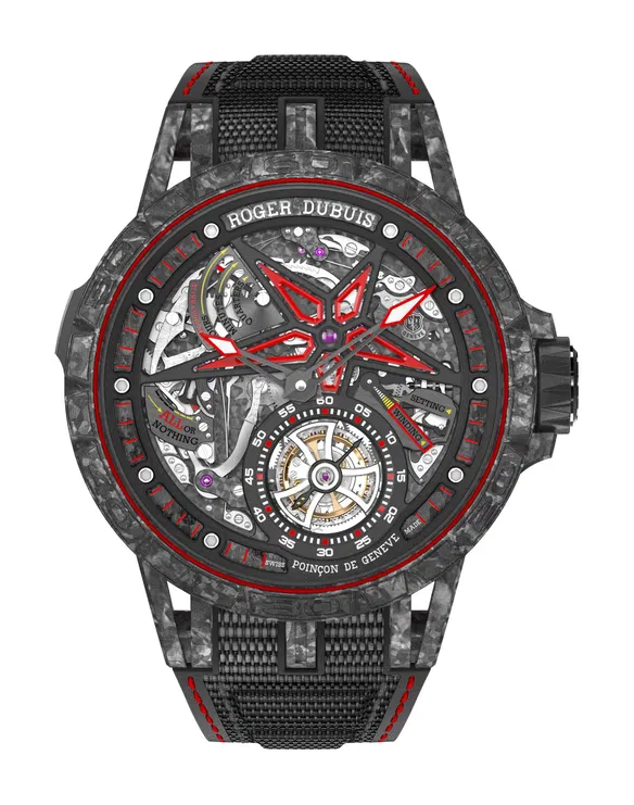 ROGER DUBUIS Excalibur Spider Minute Repeater Tourbillon Carbon