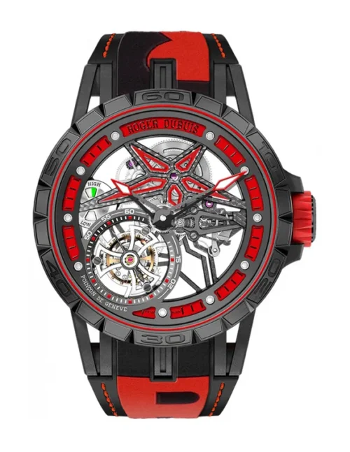 ROGER DUBUIS Excalibur Spider PitStop – Single Flying Tourbillon 45mm Titanium