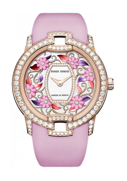 ROGER DUBUIS Velvet Blossom Velvet Pink – Rose Gold 36mm