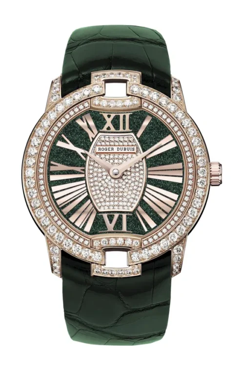 ROGER DUBUIS Velvet Rose Gold 36mm Green
