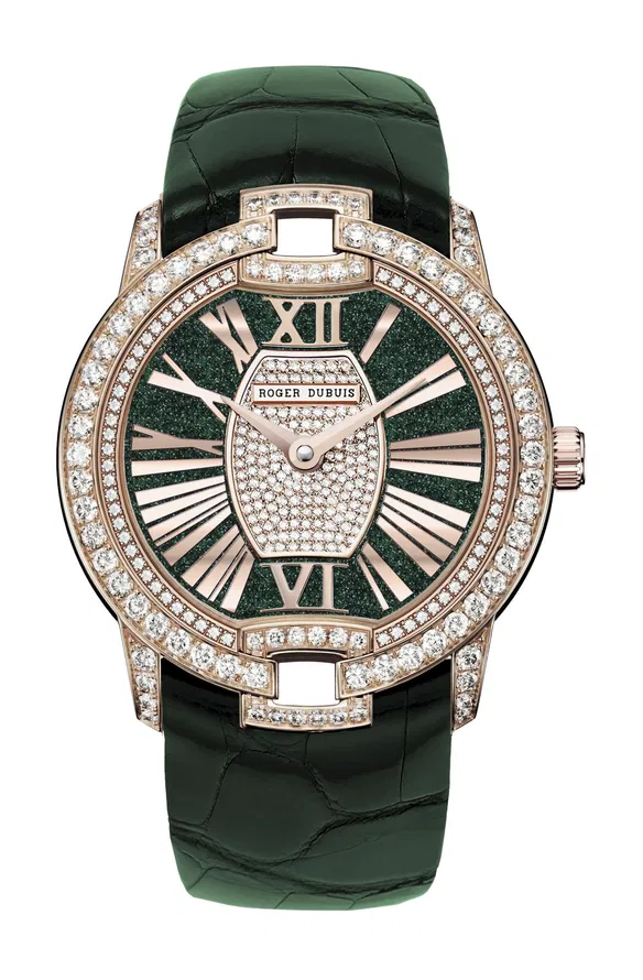 ROGER DUBUIS Velvet Rose Gold 36mm Green