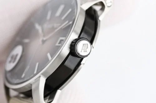 CODE 11.59 Ref.15210 Brown Dial on Beige Nylon Strap - Image 4