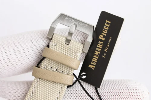 CODE 11.59 Ref.15210 Brown Dial on Beige Nylon Strap - Image 7