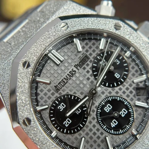 Royal Oak Chrono 26240 Frosted SS APSF 1:1 Best Edition Gray/Black Dial - Image 6