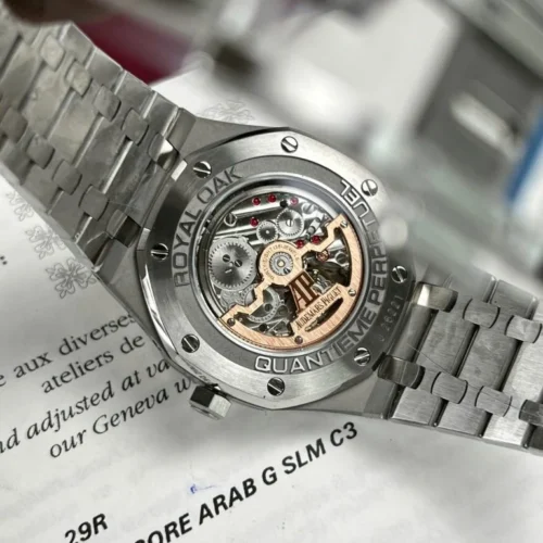 Audemars Piguet Royal Oak Chronograph 26574ST Red Dial - Image 5