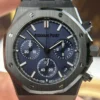 Royal Oak Chronograph 26240 41mm Black Ceramic Charcoal Blue Dial - Image 8