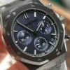 Royal Oak Chronograph 26240 41mm Black Ceramic Charcoal Blue Dial - Image 5