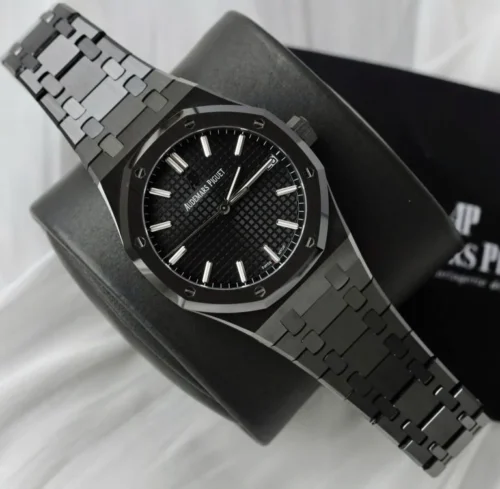 Audemars Piguet Royal Oak 15500 Black Ceramic APS Factory 41mm - Image 8