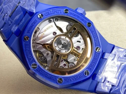 Audemars Piguet Royal Oak 15500 Ceramic Blue - Image 4