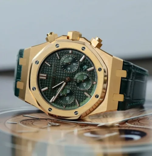 Audemars Piguet Royal Oak 26240OR Green Dial - Image 3
