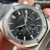 Royal Oak Chrono 26240 SS APSF 1:1 Best Edition Black Dial on SS Bracelet SA4401 Super Clone V2 (Free Sprung) - Image 4