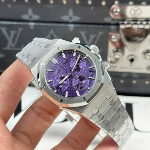 Audemars Piguet Royal Oak 26240ST Purple Dial - Image 2