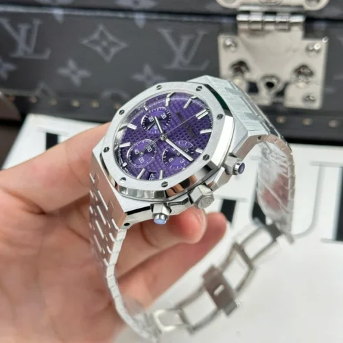 Audemars Piguet Royal Oak 26240ST Purple Dial - Image 3