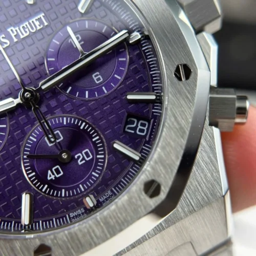 Audemars Piguet Royal Oak 26240ST Purple Dial - Image 4