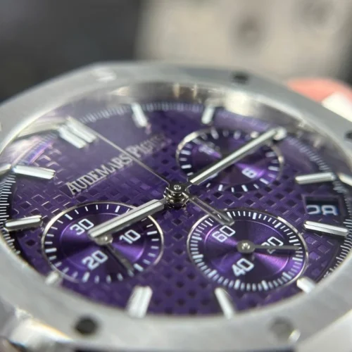 Audemars Piguet Royal Oak 26240ST Purple Dial - Image 5