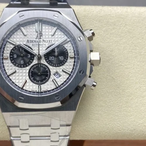 Audemars Piguet Royal Oak 26331 Chronograph White Dial 41mm 
