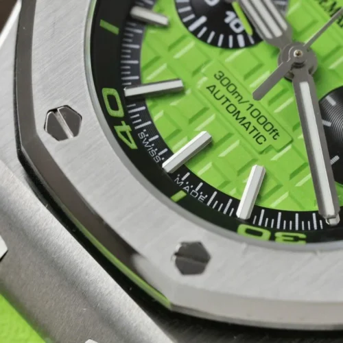 Audemars Piguet Royal Oak Offshore Chronograph Green Dial 42mm - Image 6