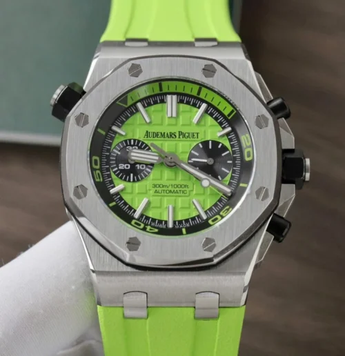 Audemars Piguet Royal Oak Offshore Chronograph Green Dial 42mm - Image 2
