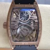 Franck Muller Curvex CX Grand Central Tourbillon Skeleton Rose Gold - Image 5