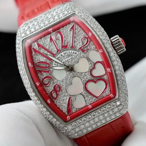 Franck Muller V32 Vanguard Lady Heart Red - Image 2