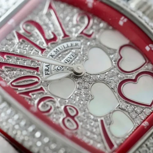 Franck Muller V32 Vanguard Lady Heart Red - Image 3