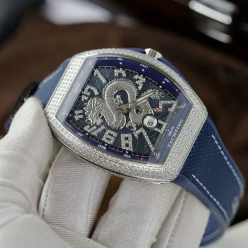 Franck Muller V45 Dragon Dial Blue ABF Factory 45mm - Image 5