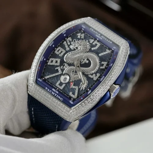 Franck Muller V45 Dragon Dial Blue ABF Factory 45mm - Image 2