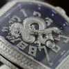 Franck Muller V45 Dragon Dial Blue ABF Factory 45mm - Image 3